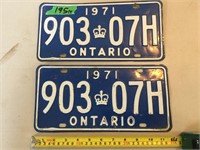 License Plates 1971