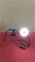 Clip on or stand podcast light