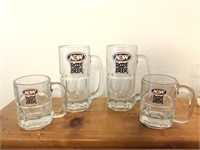 Collection of Vintage A&W Rootbeer Mugs