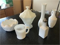 Collection of Milkglass