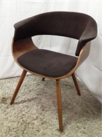 MCM Style Bentwood Armchair