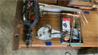 Tools and Temco electric motor , Coleman fold out