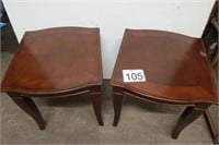 Pair Of Nice Matching End Tables