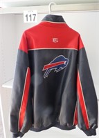 Nice Buffalo Bills NFL Leather Jacket sz 2XL