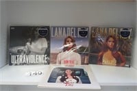 Set of Vinyl LP Records Lana Del Rey - Great Shape