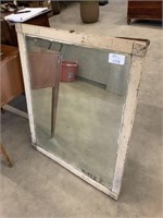 Antique heavy mirror