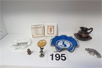 Mixed Lot w/ Pewter Mickey, Duck & Ad Dishes