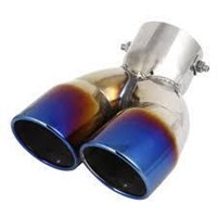 Universal Car Exhaust Pipe Dual Head