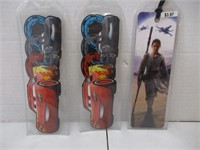 StarWars & Cars Bookmarks