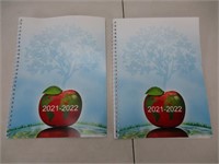 2021-2022 Scholastic Monthly Planner, 2 pcs