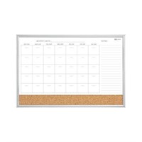 Quartet Magnetic Dry-Erase Combination Calendar