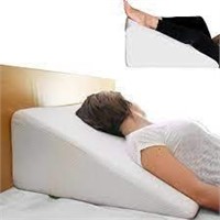 White Sleeping Wedge with Cover
