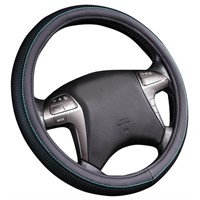 CarPass Universal Leather Steering Wheel Cover