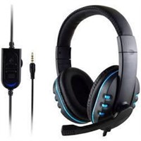 Wired Gaming Head Set - Black & Blue