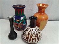 Handpainted Vase Etc