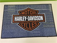 Harley Davidson floor mat - 27x18in
