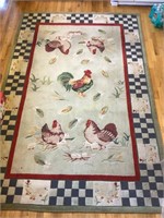 Chicken rug