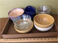 Glassware and bowls