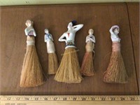 Japanese brush figurines