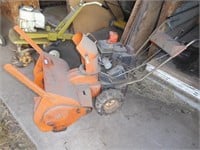 MTD 2 stage snow blower (turns over, has compressi