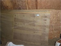 OSB (approx. 15 sheets 1/2" & 5 sheets 3/4")