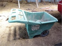 Plastic yard cart