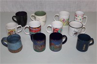 12 Assorted Coffee Mugs