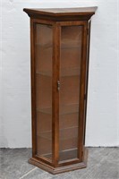 Small Curio Cabinet w/5 Glass Shelves
