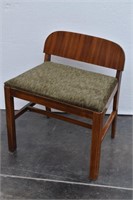 Vintage Vanity Chair w /Cushioned Seat