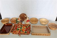 Casserole, and Serving Baskets