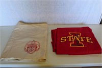 Iowa State and Cornell Blankets