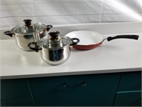 5pc Cookware Set (Red)
