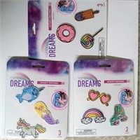 New 3Pack of Rainbow Dreams Sticky Patches