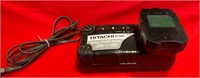 Hitachi 7.2 -18volt charger with 18 volt battery