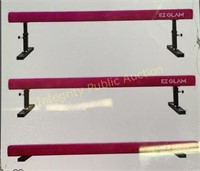 EZ Glam 6Ft Pink Balance Beam Height Adj $129
