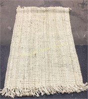 Ivory Woven Rug 3’ X 5’