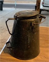 Old porcelain coffee pot