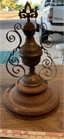 Stove toper or finial