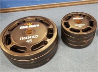 Ivanco Rubber Coated, Olympic Plate Set