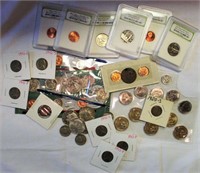 Large Modern & 40% Silver US Coin Collection
