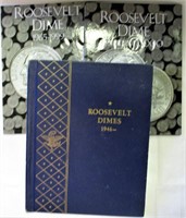 1946-2017 Roosevelt Dime Set Complete in Books