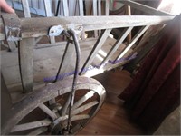 WOODEN WAGON CART