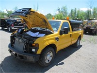 08 Ford F250  Pickup YW 8 cyl  Started with Jump