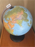 12" diameter lighted Globe.