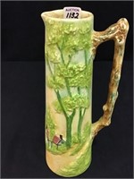 Radford England Hand Painted Tall Pitcher