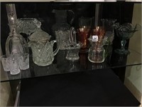 Lg. Group of Various Glassware Including 4-