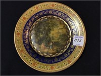 Sm. Highly Decorated Victorian Plate