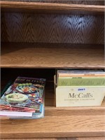 Apple baskets, Vintage McCalls Cookbooks