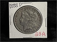 1888 MORGAN SILVER DOLLAR