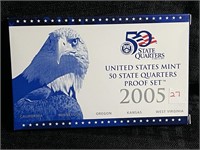 2005 PROOF STATEHOOD QUARTER SET